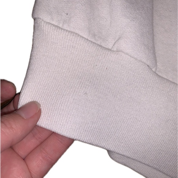 Vintage 90s Baggy Oversized Scenic Autumn Fall Foliage Cabin Print Sweatshirt - Picture 8 of 8